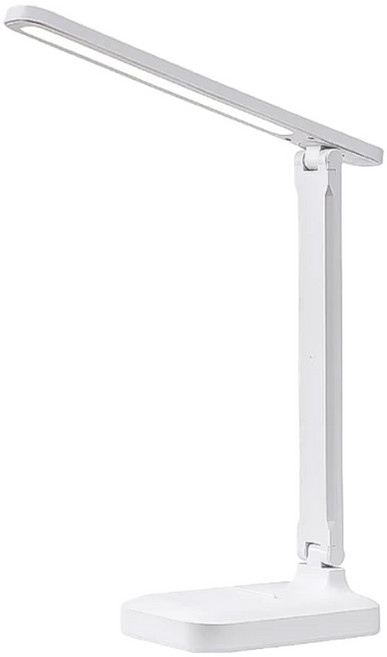 摺疊LED燈/摺疊檯燈 28 x 25cm 充電款 257g, 白色