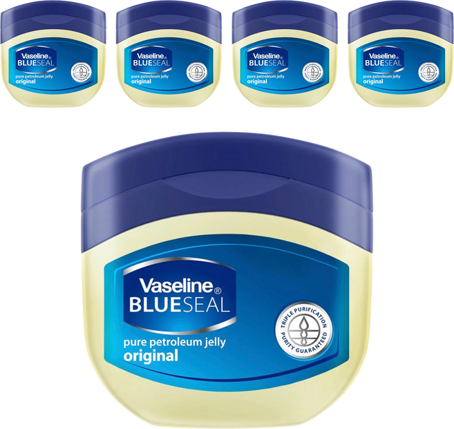 Vaseline 凡士林 潤膚膏, 原味, 100ml, 5罐