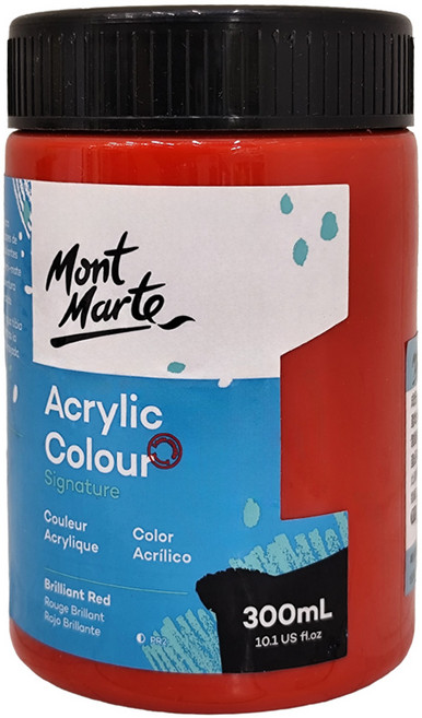 Mont Marte 蒙瑪特 壓克力顏料, 300ml, 1色