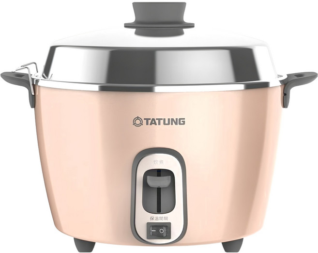 TATUNG 大同 不鏽鋼電鍋 6人份 全配, TAC-06R-N, 奶油粉
