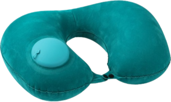 메리벨펀퍼니 펌핑 목베개, 블루, 1개