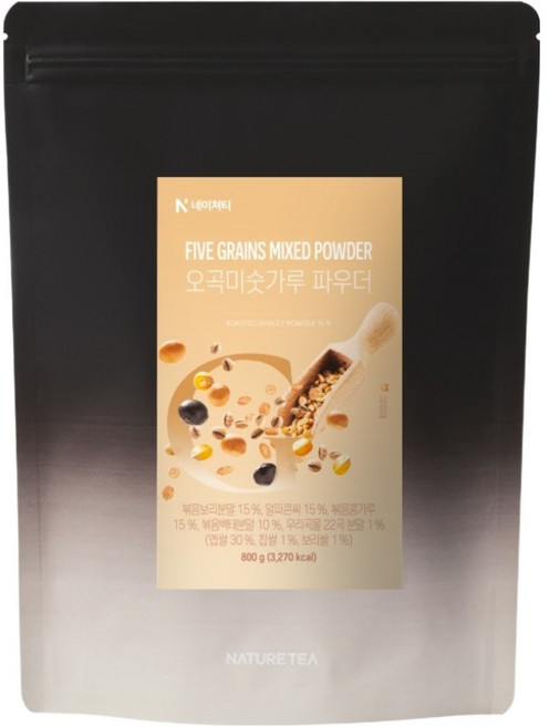 네이쳐티 오곡미숫가루 파우더, 800g, 1개입, 1개