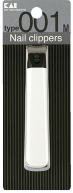 카이 손톱깎이 중, 흰색, 1개