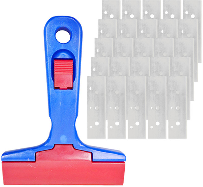 월드크린 원터치 스크래퍼 + 칼날 20p, 1개