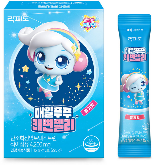 락피도 매일푸푸 쾌변젤리 15p, 225g, 1개