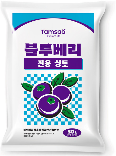 탐사 블루베리 전용 상토, 50L, 1개