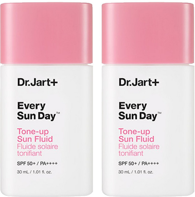 닥터자르트 에브리 선 데이 톤업 선 플루이드 SPF50+ PA++++, 30ml, 2개