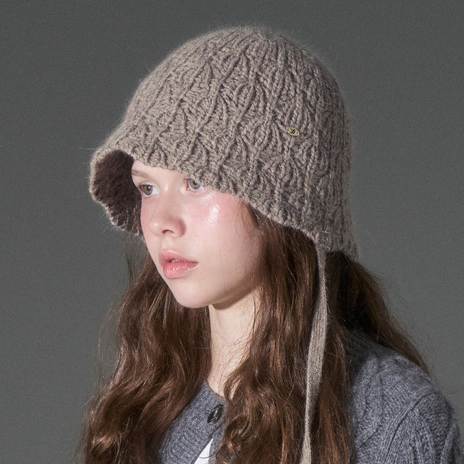 화이트샌즈 비아레 앙고라 니트 햇