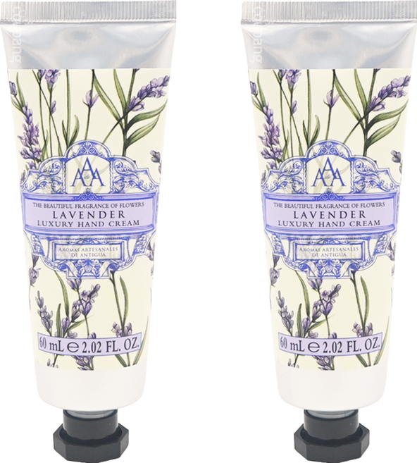 AROMAS ARTESANALES DE ANTIGUA 護手霜 薰衣草香, 60ml, 2條