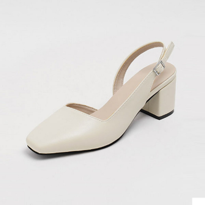 착한구두 비샤트 슬링백 미들힐 6cm SBLTS1h1367