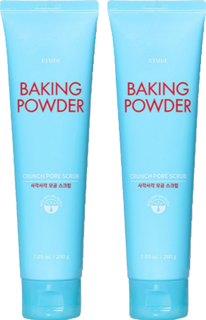 ETUDE 蘇打粉極淨毛孔去角質乳, 200g, 2條