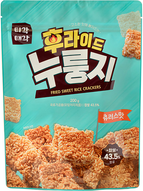 Tigak Taegak 鍋巴餅乾 吉拿棒口味, 200g, 1包