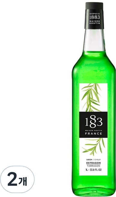 1883메종루틴 타라곤향 시럽, 2개, 1L