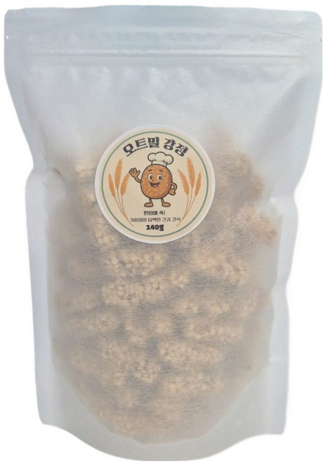 오꼬밀 오트밀 강정, 140g, 1개