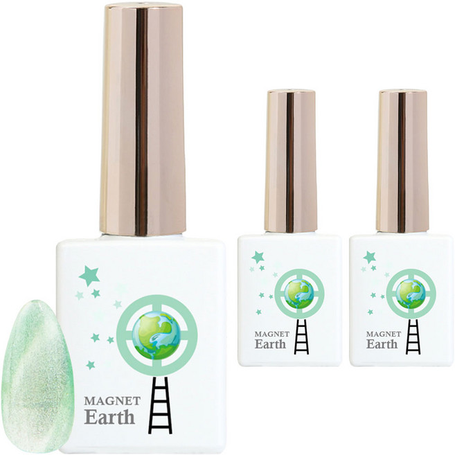 뷰젤 마그넷 밀키웨이 컬러젤, Earth, 3개, 10ml