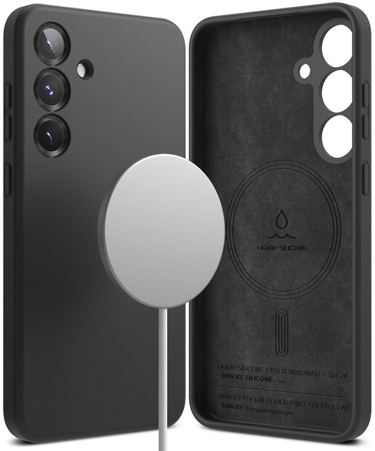 링케 실리콘 맥세이프 마그네틱 휴대폰 케이스