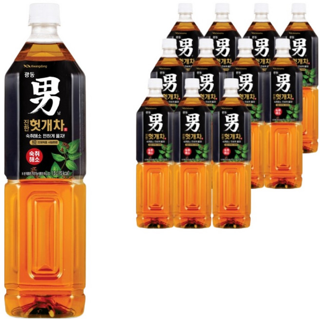 광동진한헛개차, 1.5L, 12개