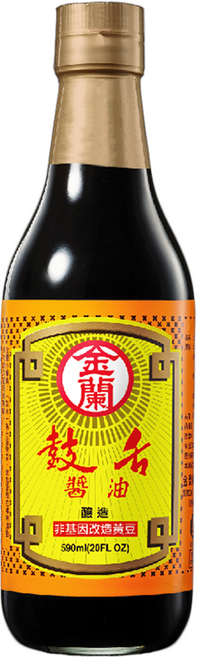 KIMLAN 金蘭 鼓舌醬油, 590ml, 1瓶