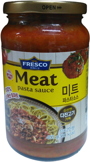 오뚜기프레스코 미트 스파게티 소스, 400g, 1개