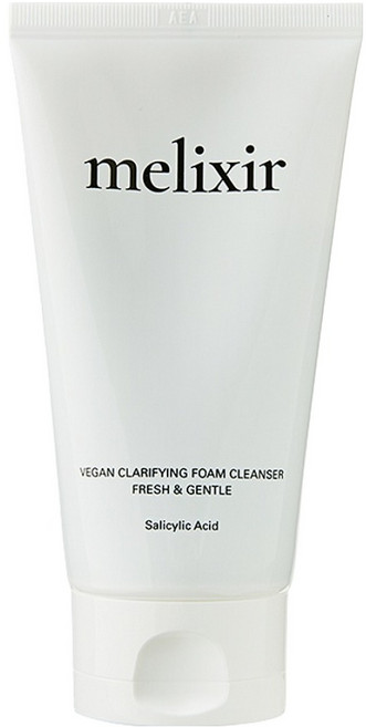 melixir 純素淨透泡沫潔面乳, 1個, 100ml