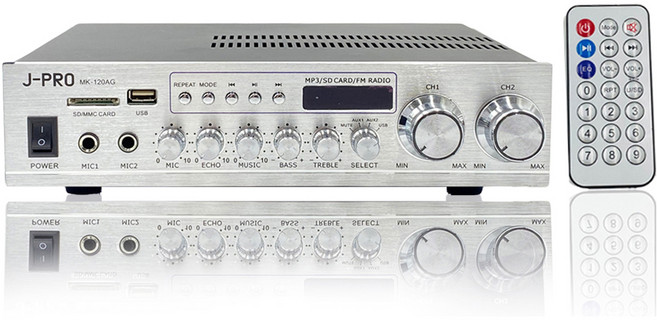 제이프로 블루투스 앰프 240W, MK-120AG