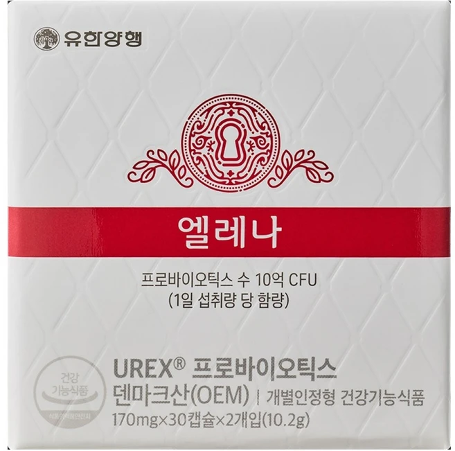 엘레나 정품 유산균, 60정, 1개 - 쿠팡