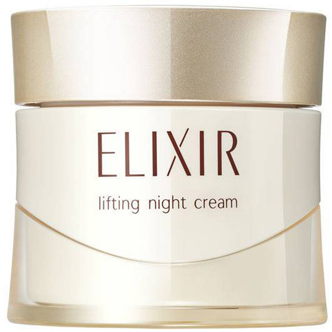 ELIXIR 怡麗絲爾 彈潤系列 膠原緊膚晚霜, 1罐, 40g