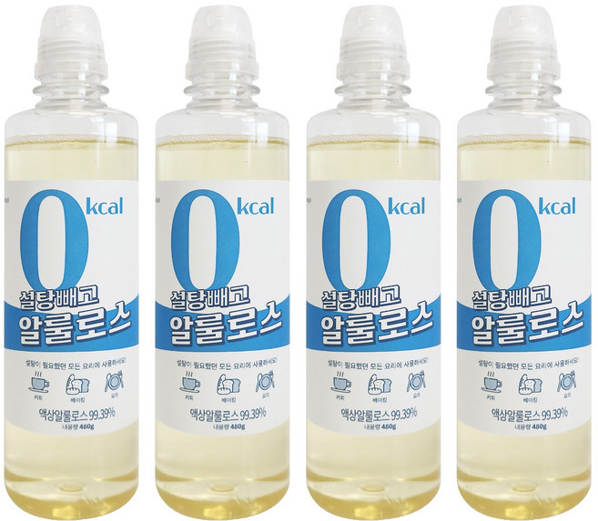 설탕빼고 알룰로스, 480g, 4개