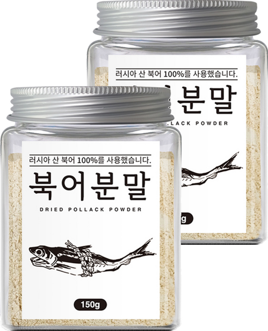 조은약초 북어 분말, 150g, 2개