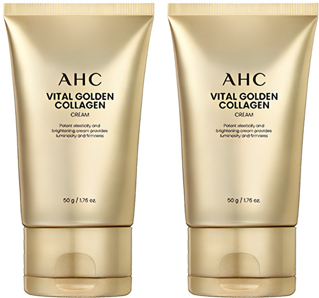 AHC 바이탈 골든 콜라겐 크림, 50g, 2개
