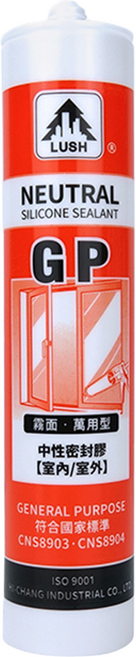 LUSH 樹牌 通用型中性霧面密封膠 古銅色 300ml, 1個