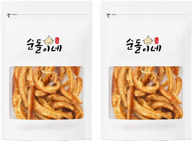 순돌이네 바베큐 페스츄리 오징어, 2개, 130g