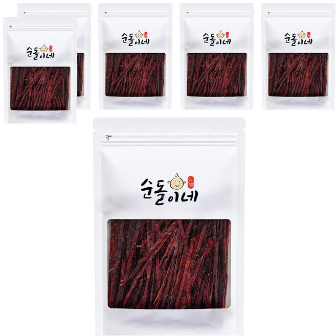 순돌이네 오징어귀채, 6개, 100g