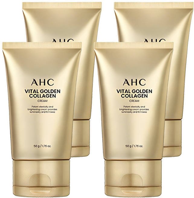 AHC 바이탈 골든 콜라겐 크림, 50g, 4개