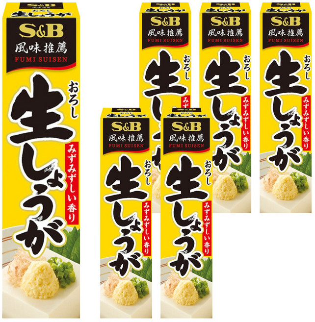 S&B 愛思必 薑末條, 40g, 6個