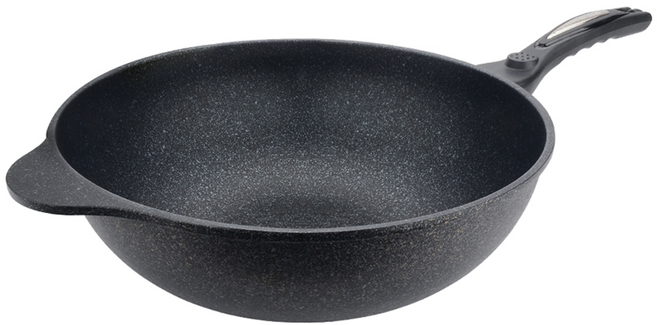 CLARE 韓國鑄造不沾炒鍋 無蓋, 32cm, 1個