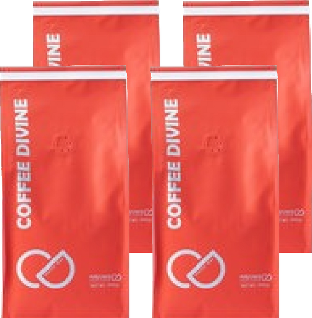 커피디바인 베트남로부스타 원두커피, 홀빈(분쇄안함), 500g, 4개
