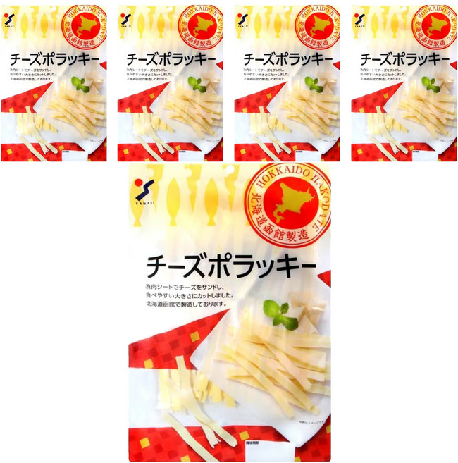 YAMAEI 起士條 北海道函館製造, 170g, 5包