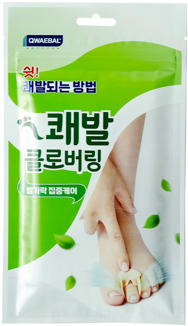 쾌발 클로버링 발냄새제거패드 20p, 1개