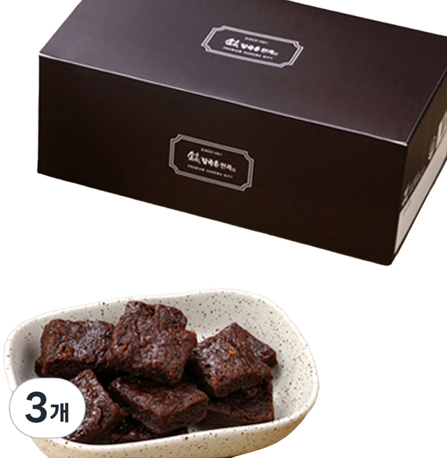 巧克力蜂蜜藥果, 3盒, 400g