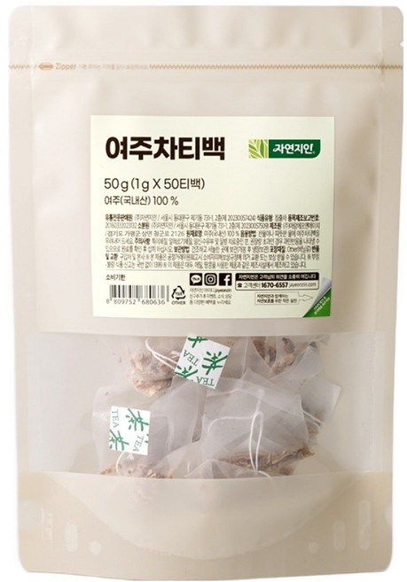 자연지인 여주차 티백, 1g, 50개입, 1개