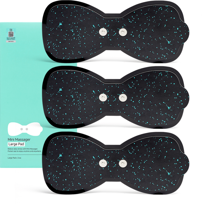 클럭 미니 마사지기 큰 패드, SP-308-pd-02, 혼합색상