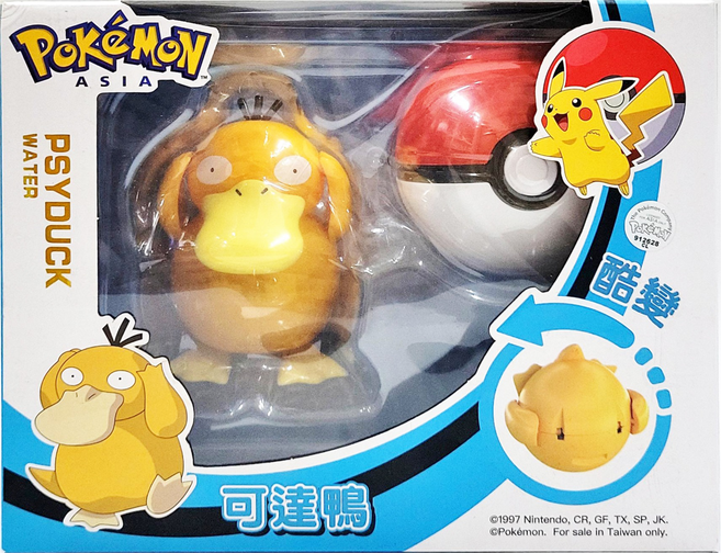 庄臣 Pokémon 寶可夢 變形系列 可達鴨, 1組