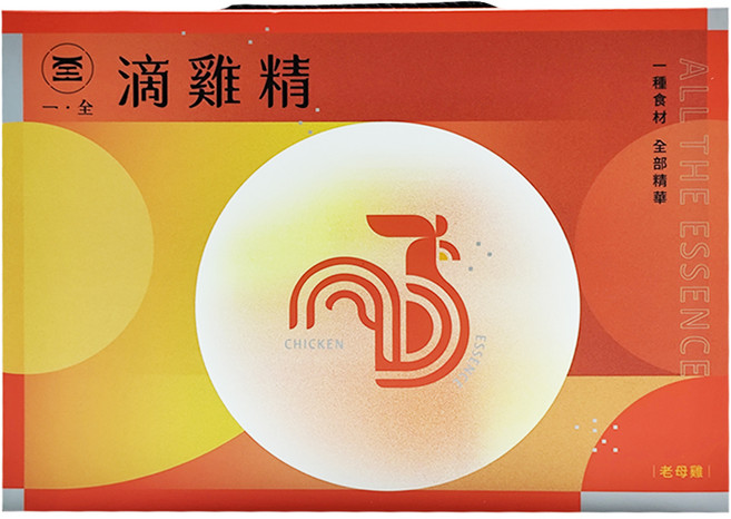 一全 滴雞精禮盒, 60ml, 8包, 1盒