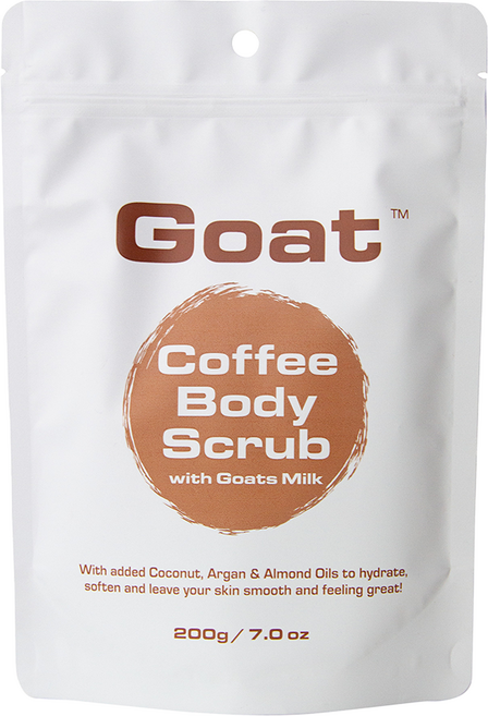 澳洲 Goat 山羊乳咖啡身體磨砂粉, 200g, 1包