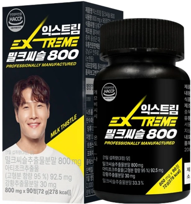익스트림 밀크씨슬 800, 90정, 1개 - 쿠팡