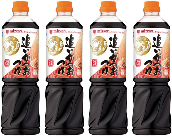 미즈칸 농축 쯔유, 1L, 4개