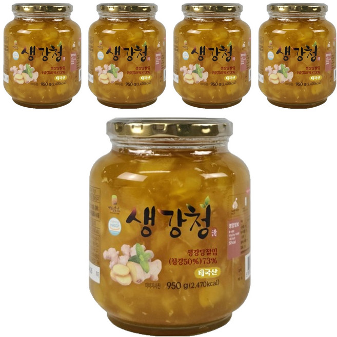 해맑음 생강청, 950g, 1개입, 5개