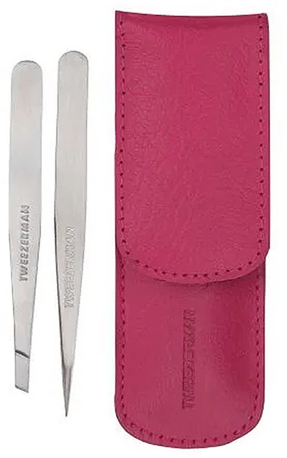 트위저맨 쁘띠 트위즈 족집게 세트, 1세트, 실버 - 쿠팡