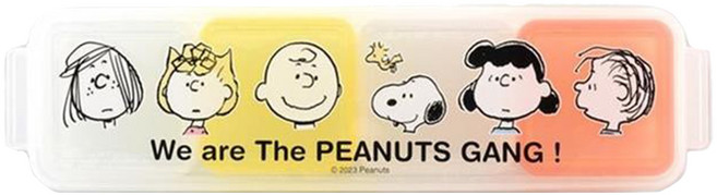 Tamahashi SNOOPY 四格食物分層盒, 1個
